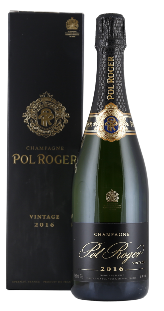 Champagne Pol Roger Brut Vintage 2016 im Etui