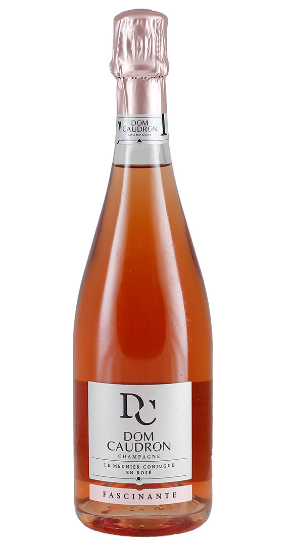 Champagne Dom Caudron Fascinante Le Meunier Conjugué en Rosé Image