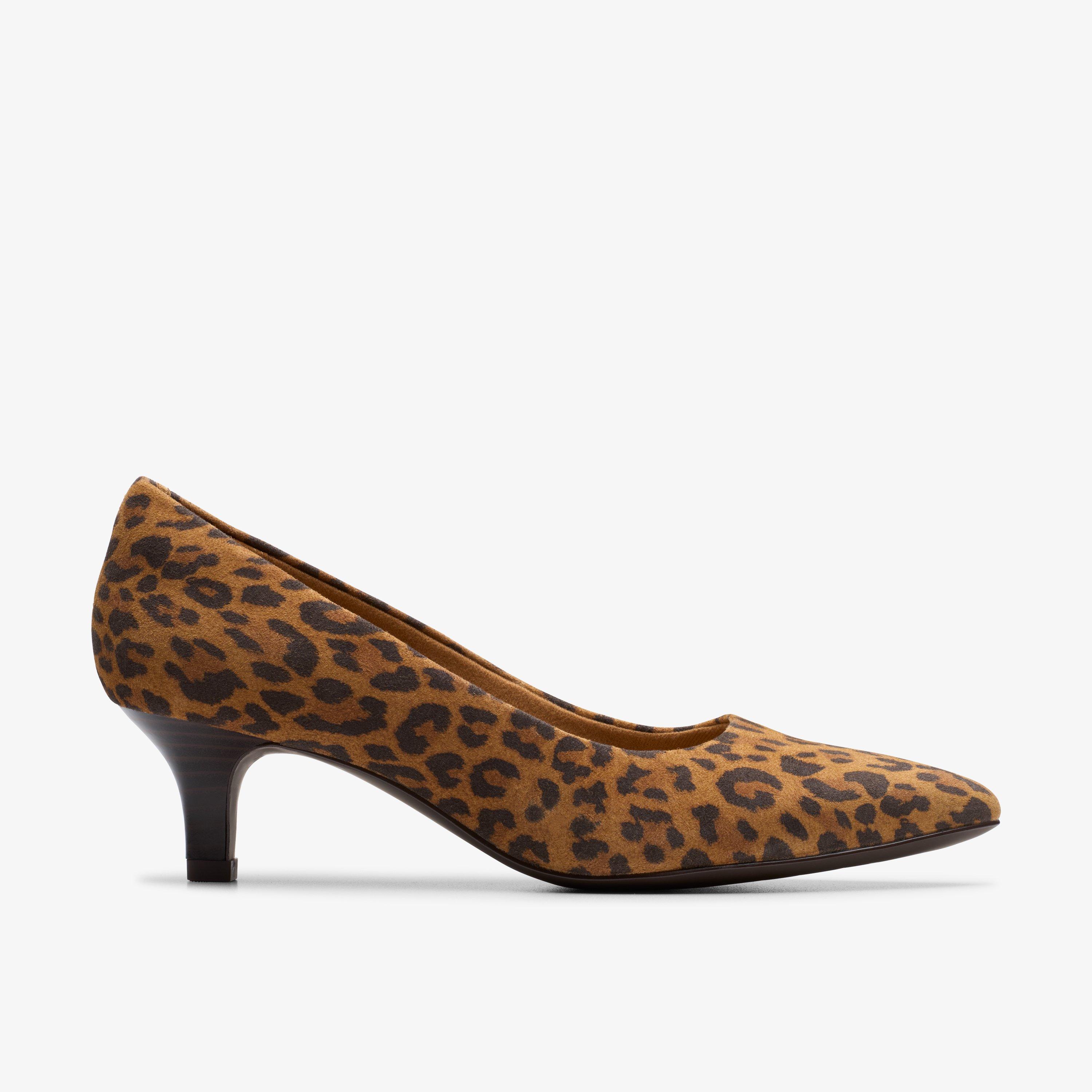 Clarks Womens Shondrah Jade Leopard Print Shoes - Brown - Size UK 4 | Clarks Sale | Discount Designer Brands