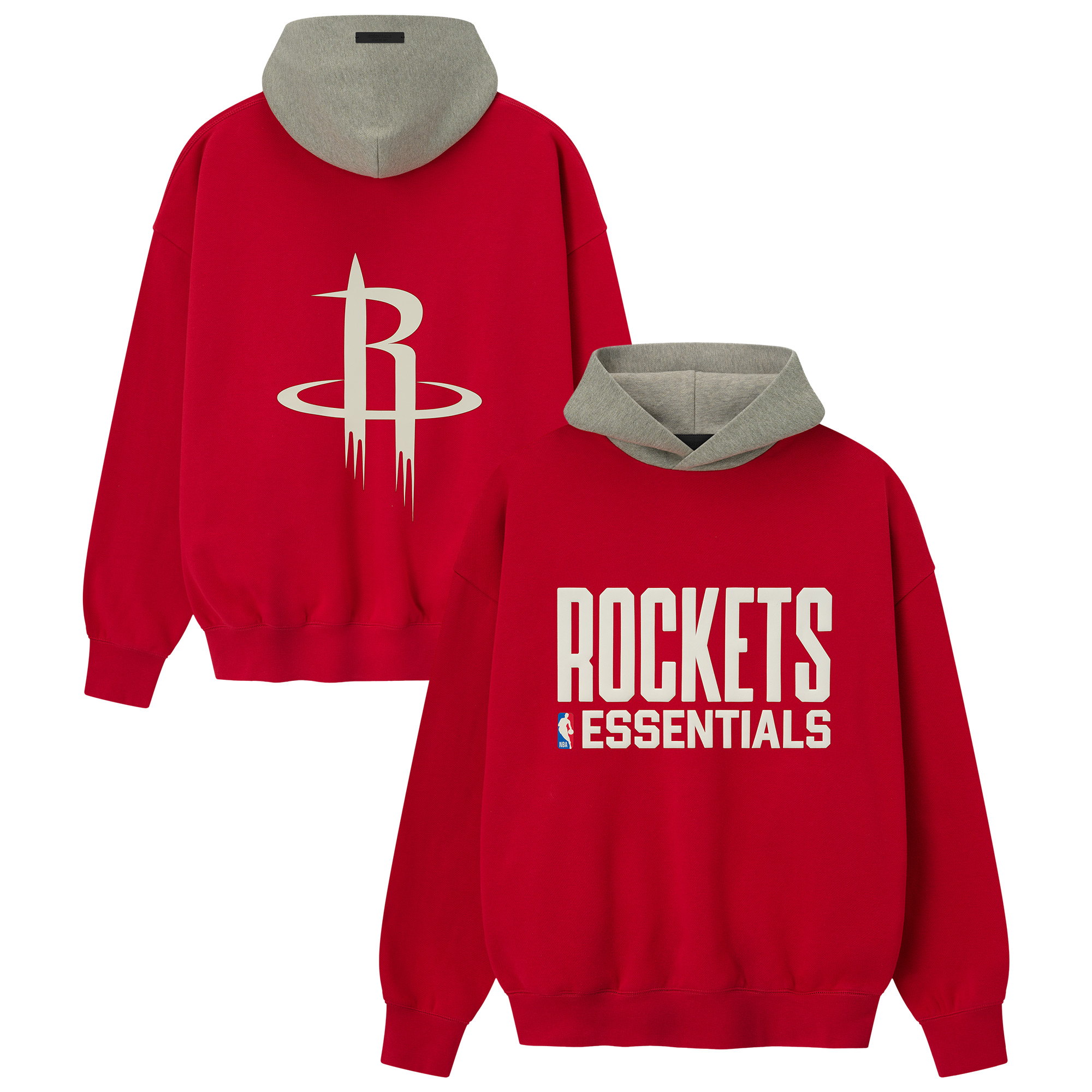 Houston Rockets NBA x Fear Of God Essentials Sport Fit Hoodie – Unisex Image
