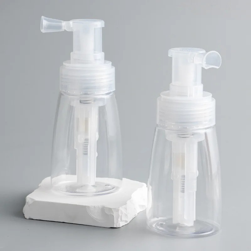 140 ml tragbare Pulver-Sprühflasche für loses Pulver, Textmarker, Talkum-Körperpulver, Reise, leere Pailletten-Sprühflasche Image