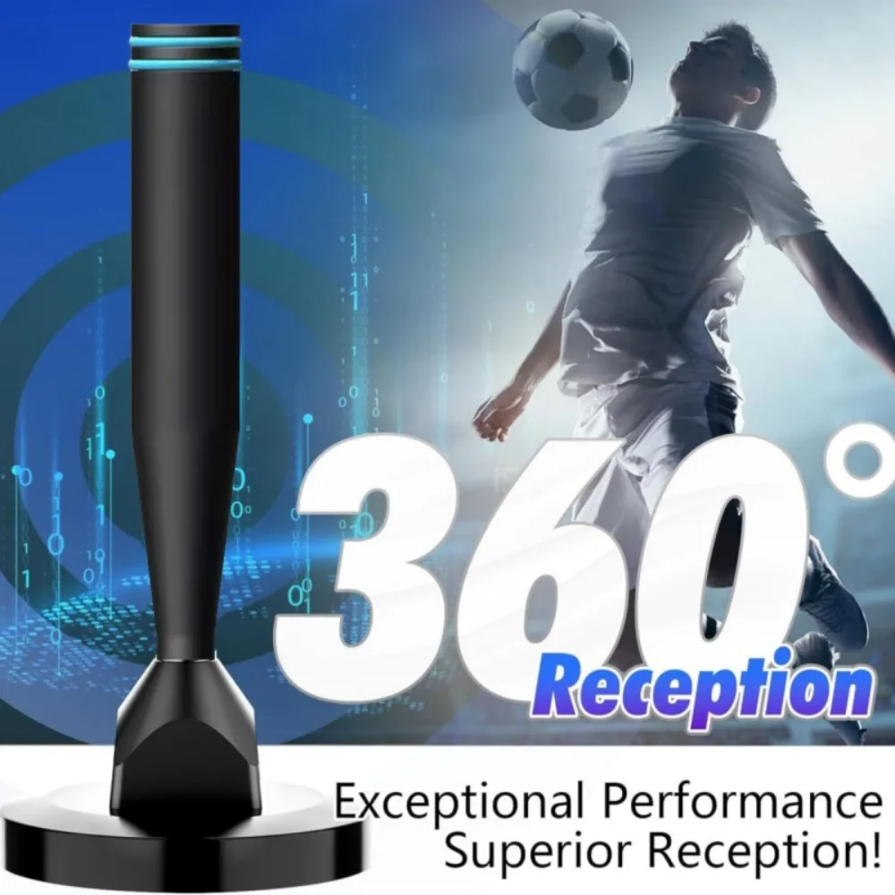 2025 Neue digitale TV-Antenne für den Innenbereich, Erdwellenantenne, Mini-HDTV-Antenne, DV B-t2-Antenne Image
