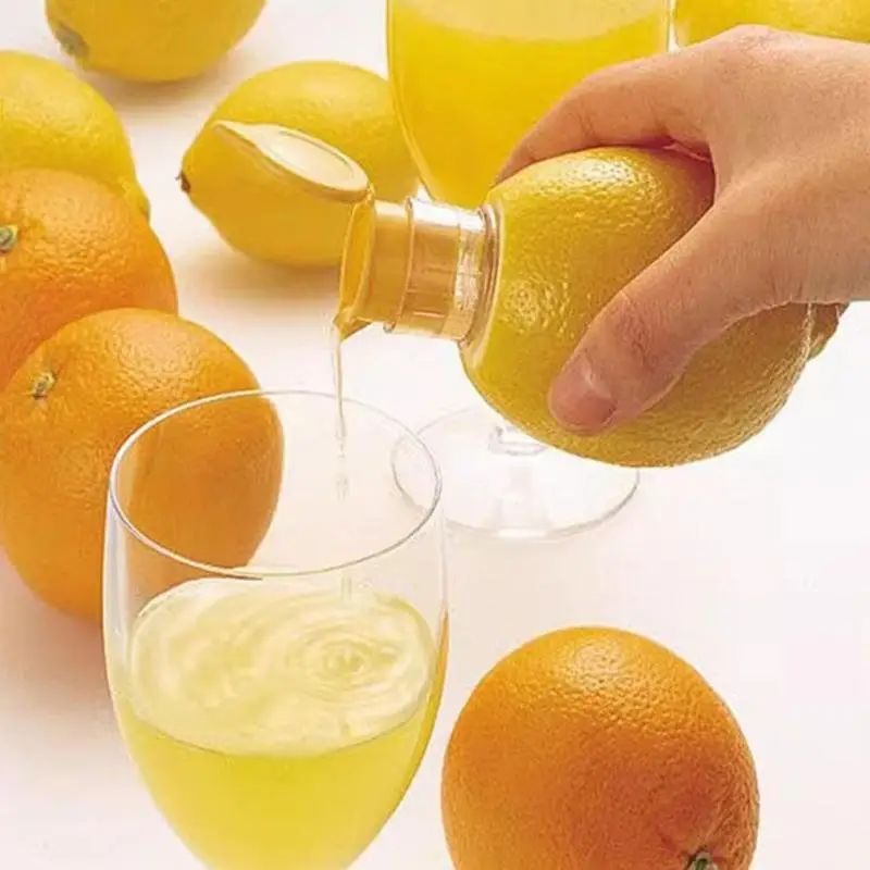 Manual Lemon Juicer Portable Mini Lemon Squeezer Citrus Juicer Reamer Hand Held Easy Juicer for Lemon Orange Limes Citrus