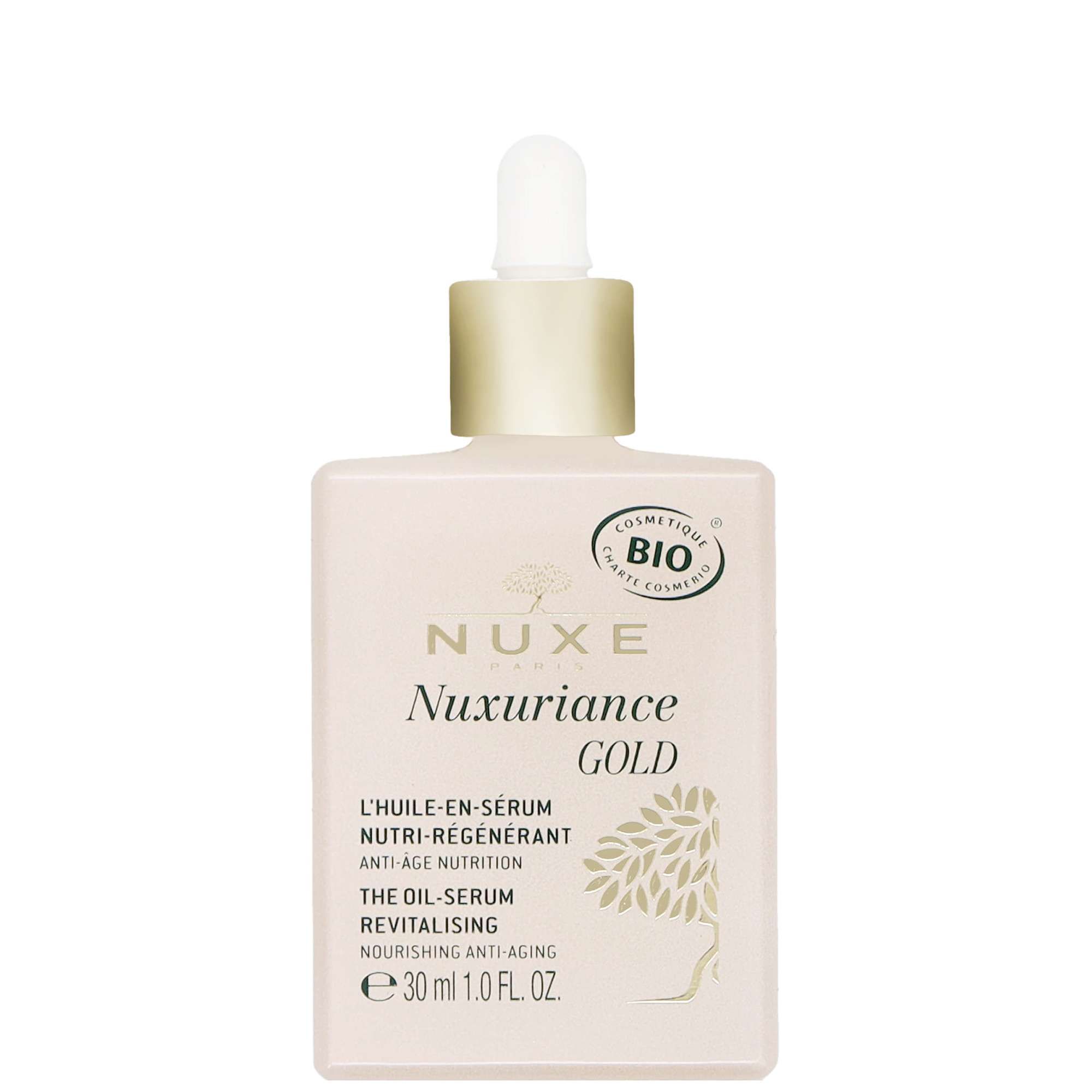 Nuxe Nuxuriance Gold Das Wiederherstellungsöl-Serum 30ml – Zertifizierte Bio-Formel für trockene Haut Image