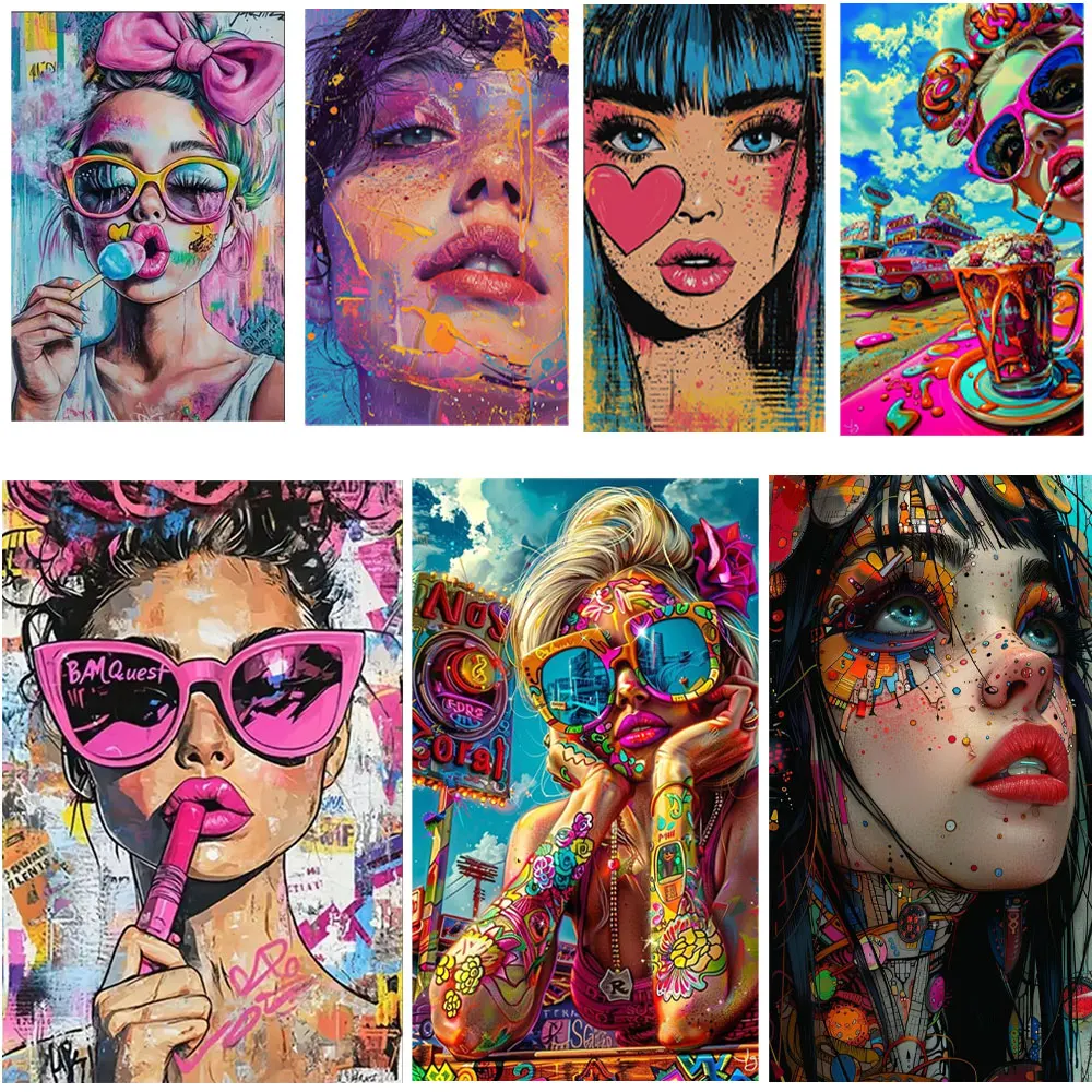 Punk femmes fer sur patchs filles mignonnes ville mode sac à main vêtements décalcomanies mode transfert de chaleur autocollants Kawaii bricolage vêtements