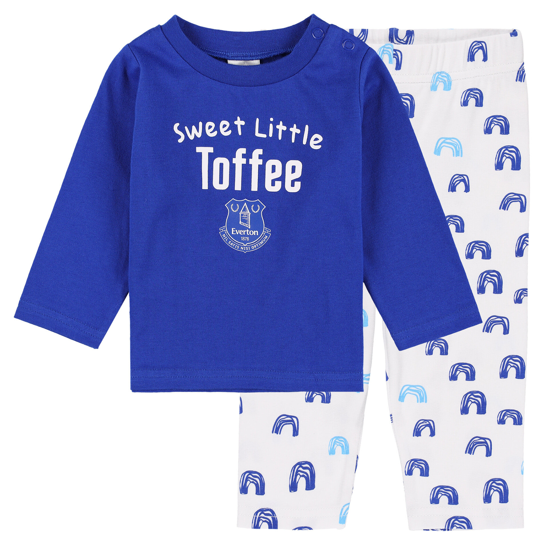 Everton 2-teiliges Set – Royalblau/Weiß – Kleinkind Image