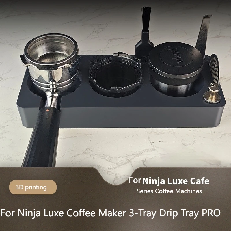 Für Ninja Luxe Cafe ES601 ES655 ES701 Kaffee Tamping Station Kaffeemaschine Siebträger Kaffee Tamper Stehen Barista Zubehör Image