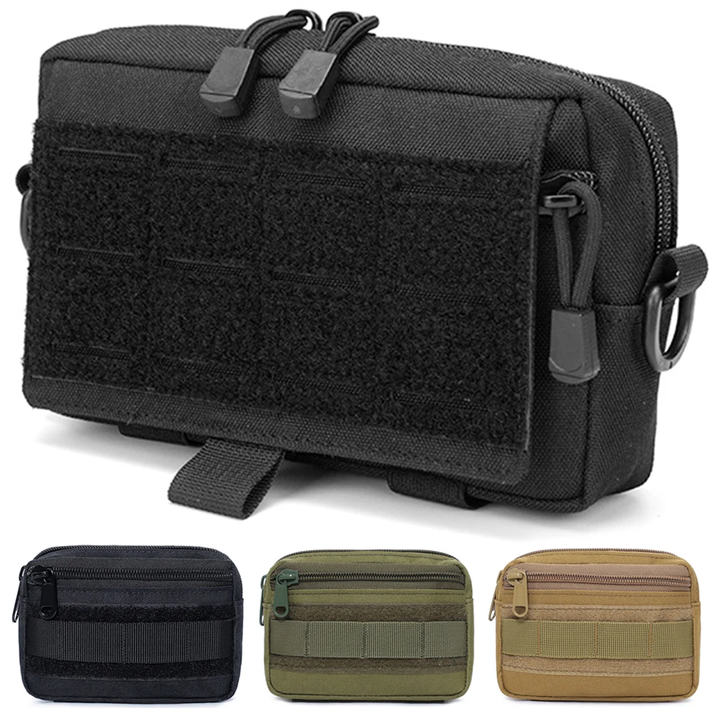Molle Utility EDC Marsupio Custodia tattica Borsa di pronto soccorso medico Kit di attrezzi EDC di sopravvivenza all'aperto Marsupio da cintura Borsa da caccia sportiva