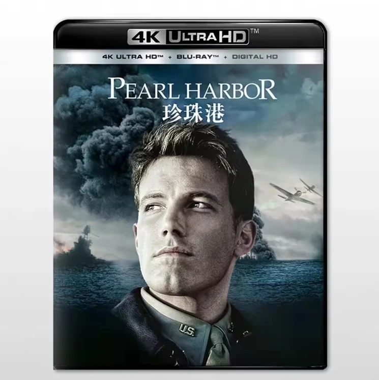 Pearl Harbor 4K UHD Blu-ray Disc 2001 CD-HD