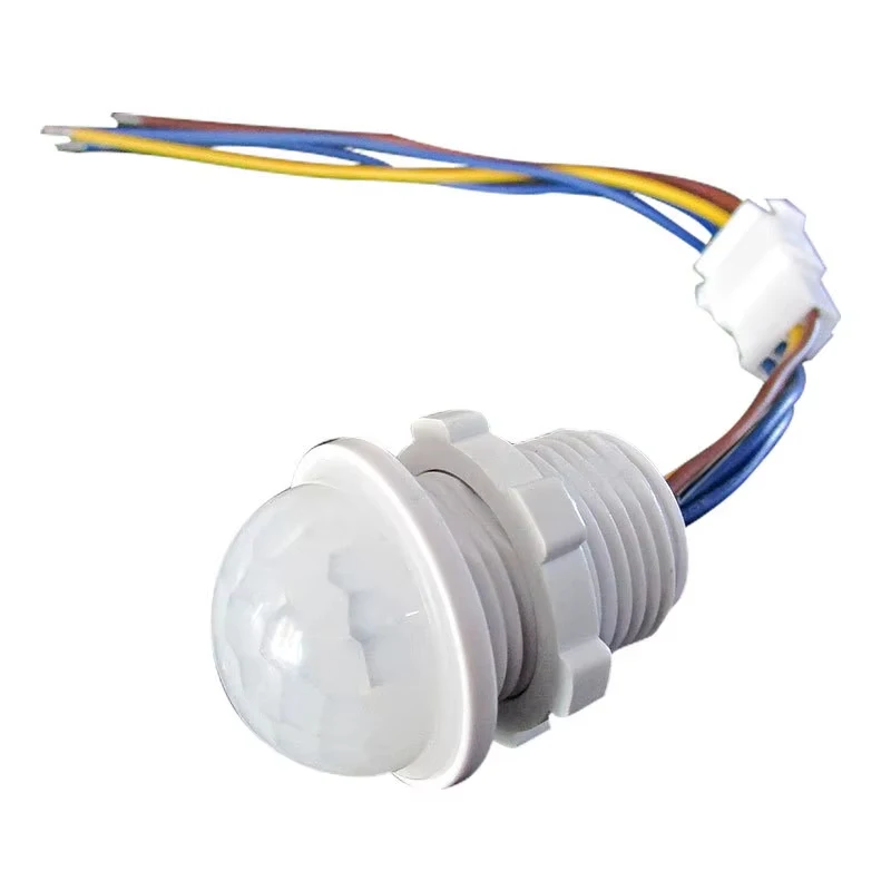 Zeit Verzögerung Motion Sensor Schalter Für Glühbirne Downlight Fan Lampe AC 110V 220V PIR Infrarot Bewegung Detektor einstellbar Smart Image