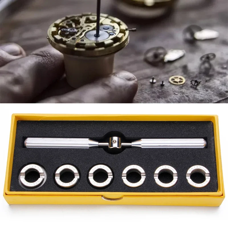 Für Rolex-Uhren-Rückabdeckungsöffner für Tudor für SEIKO, leicht zu öffnendes Uhrengehäuse, Uhrenreparaturwerkzeuge für gerillten Schrauben unten 5537 Image