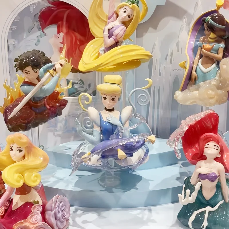Echte 52 SPIELZEUG Disney Princess Art Series Blind Box Gallery 2. Generation Kawaii Anime Mystery Box Mädchen Überraschung Geburtstagsgeschenk