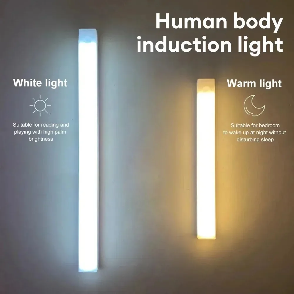 Led Light Motion Sensor Kitchen Corridor Home Decoration Decorate Portable Rechargeable Wireless Night PIR Charging USB Lights