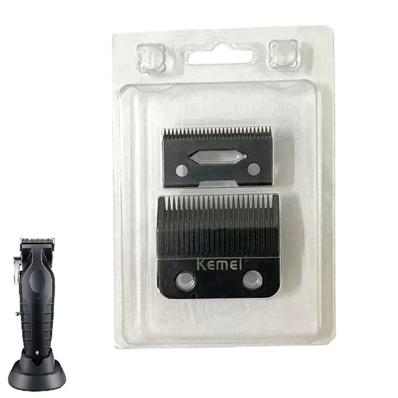 Kemei Original Ersatz DLC Klinge Haar Clipper Klingen Cutter Kopf Fit für Kemei KM-2296 Elektrische Haar Trimmer Zubehör Image