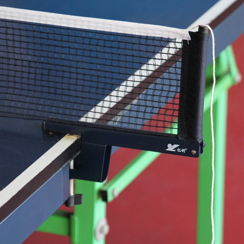 Easy Setup Table Tennis Net with Posts - Portable Ping Pong Net Set Adjustable Clamp Fits Table Thickness 1.5cm to 7cm
