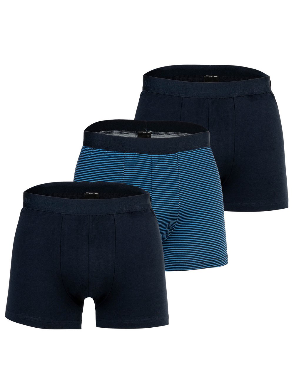 Calida Boxershort 3er Pack Herren blau, 52-54 Image