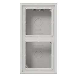 Jung Aufputz-Kappe 2fach lgr LS 582 A LG LS582ALG