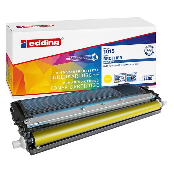 Edding Toner ersetzt Brother »TN-230Y« 18-1015 gelb Image