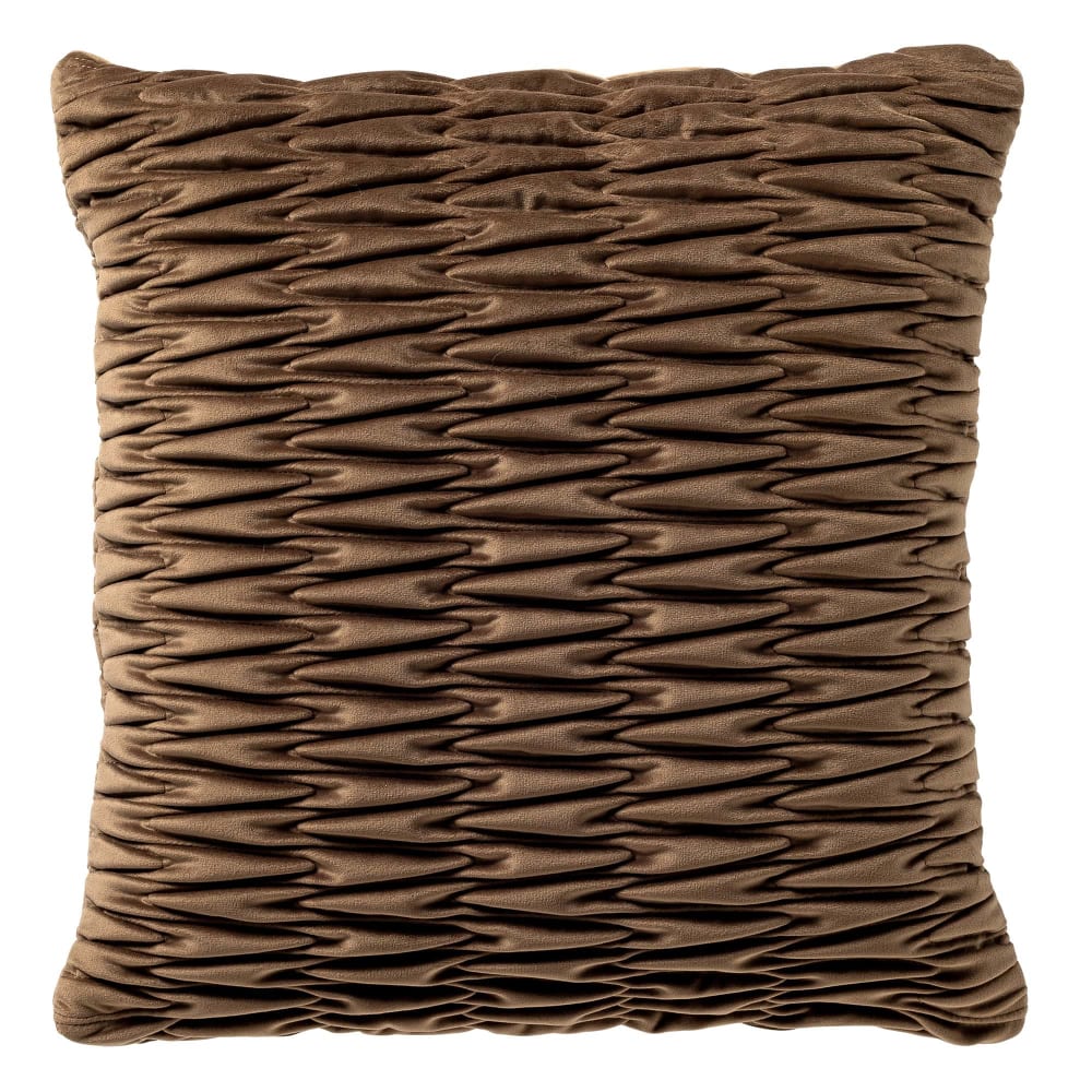 coussin marron 43x43 cm