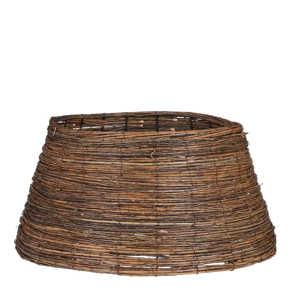 Jupe de sapin noël en branches de saule brun D55