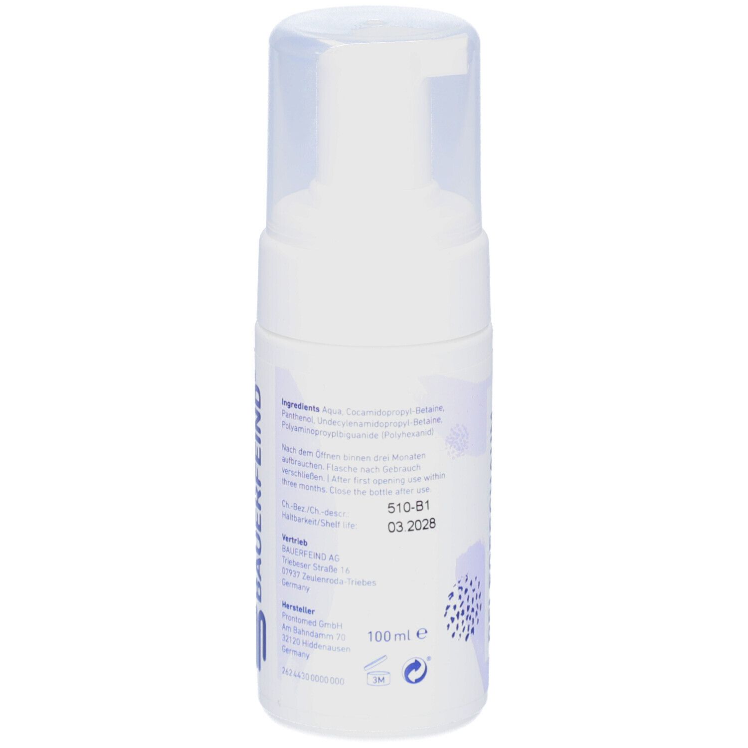 Venotrain Pflegeschaum 100 ml Schaum