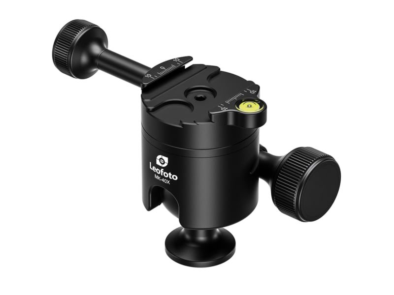 Leofoto MK-40X Outdoors Ball Head w/ Elongated Control Knob Arca Black MK-40X