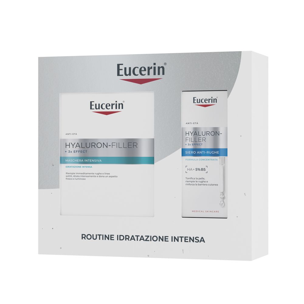 Eucerin Skincare Kit Routine Idratazione Intensa, Cofanetto regalo don