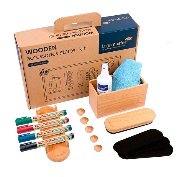 Legamaster Moderationszubehör »WOODEN« 17-teilig Image