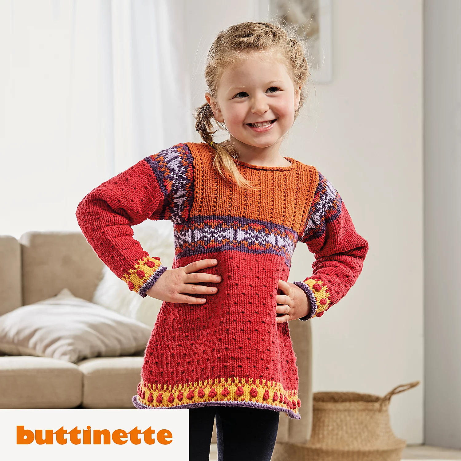 Strickanleitung – Mädchen-Tunika Lisa Image