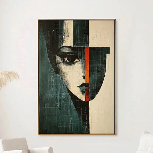 Handgefertigt Ölgemälde Handgemalte Horizontal Abstrakt Landschaft Modern Ohne Innenrahmen (ohne Rahmen) Image