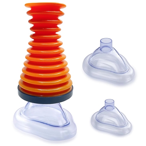 Heimlicher Notfallgerät Ersticken Präventionsgerät inklusive 3 Maskengrößen Valentinstagsgeschenk Image