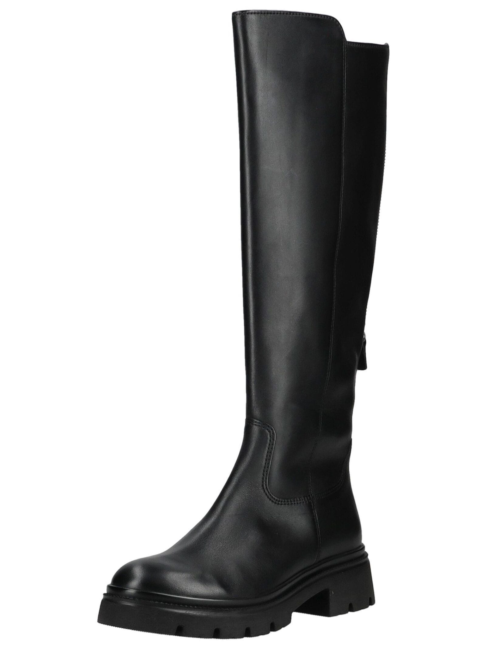 Stiefel GABOR "Gabor Stiefel Leder", Damen, Gr. 41, schwarz, Leder, Schuhe Stiefel