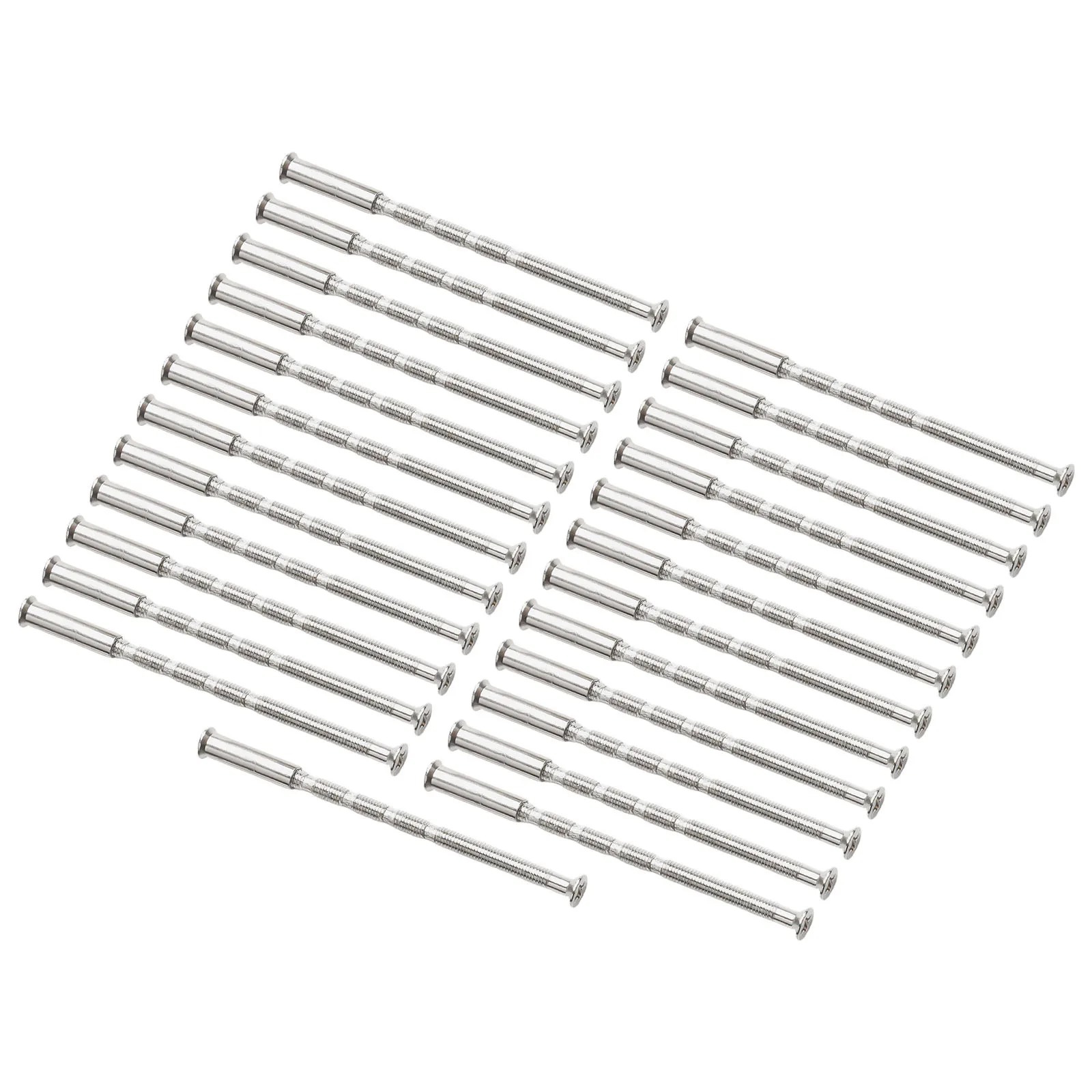 25 Teile/satz Türgriff Befestigungsschraube Türgriff Bolzen Durch Befestigungen Für M3 Türgriff Knöpfe Türschloss Metall Schrauben Hardware Image