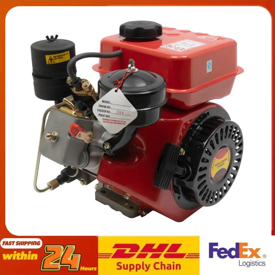 2200 W 3800 U/min 4-Takt-Dieselmotor, Aluminiumlegierung, Eisenbau-Dieselmotor für die Stromversorgung, energiesparend, geräuscharm, langlebig Image