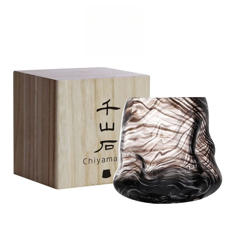 1PC\2PCS Wein Glas Designer Funktioniert Whisky Tasse Chuyun Kristall Glas Ausländischen Wein Glas Exquisite Geschenk Image