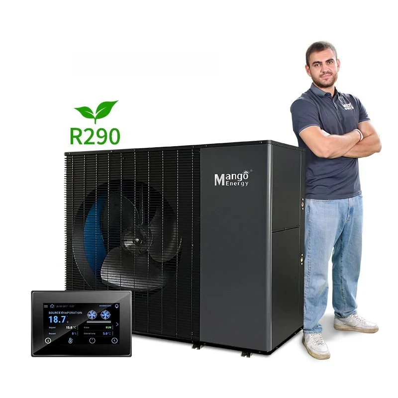 A+++ R290 DC Vollwechselrichter-Wärmepumpe Monoblock Luft-Wasser-Smart-Wärmepumpe Image