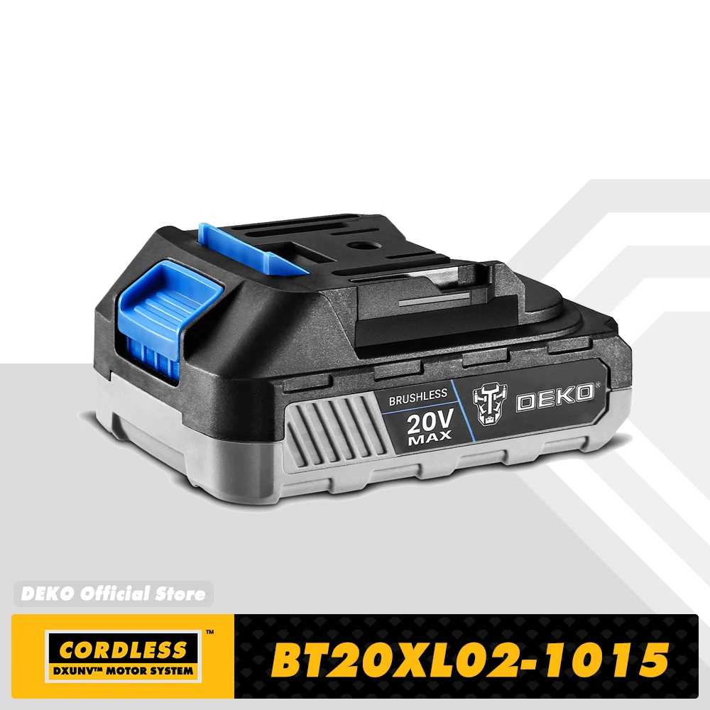 DEKO 20V Akku für Makita Akku Li-Ion 1500mAh Schnellladung Sicherheit zertifiziert für elektrische Bohrmaschine/Treiberwerkzeuge Image