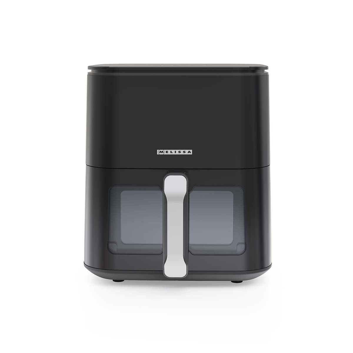 Melissa Digitale Heißluftfritteuse XL | 5 l | 60-min Timer | 8 Voreinstellungen | Sichtfenster | Schwarz Image