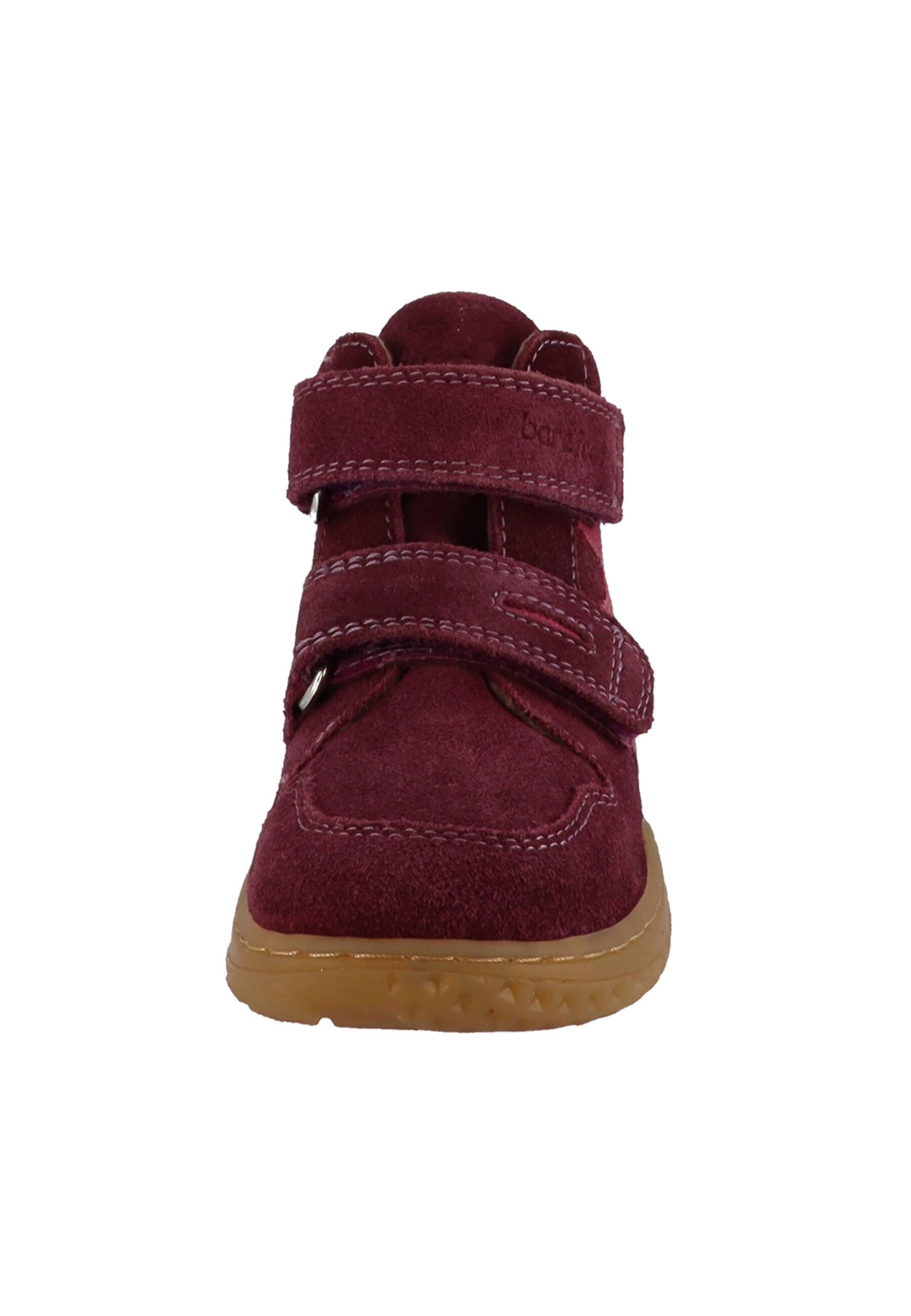 Stiefel LURCHI "Lurchi Samu Barefoot", Damen, Gr. 27, lila, Leder, Schuhe Stiefel