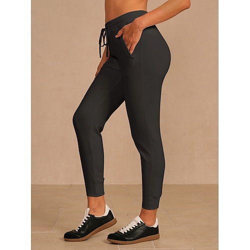 Damen Golfhosen Dunkelgrau Schwarz Weiß Hosen Damen-Golfkleidung, Kleidung, Outfits, Kleidung Image