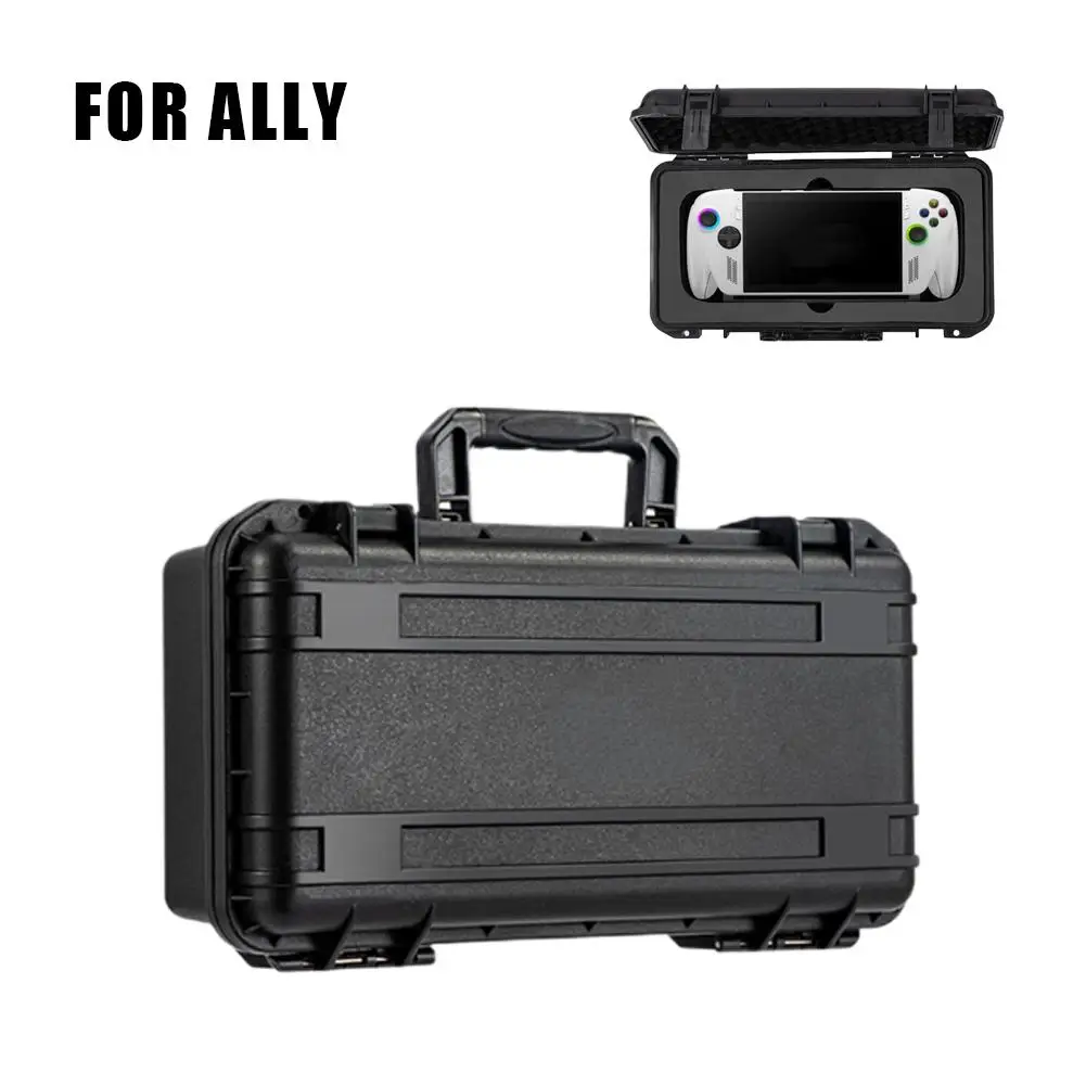 Tragbare Tragetasche für ROG X BOX ALLY X Hülle, stoßfester tragbarer Koffer, Sicherheitsspielkonsolenschutz, Reisetasche