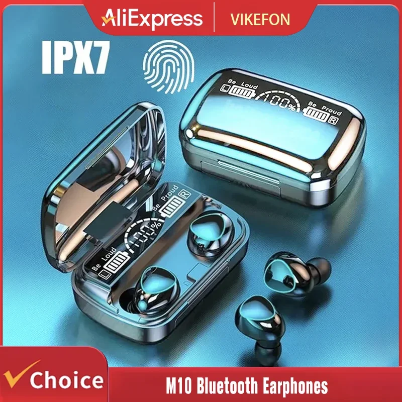 TWS Kabelloses Bluetooth-Headset mit Ladebox für Telefon, Mikrofon mit Geräuschunterdrückung, kabellose Kopfhörer, Bluetooth-Kopfhörer