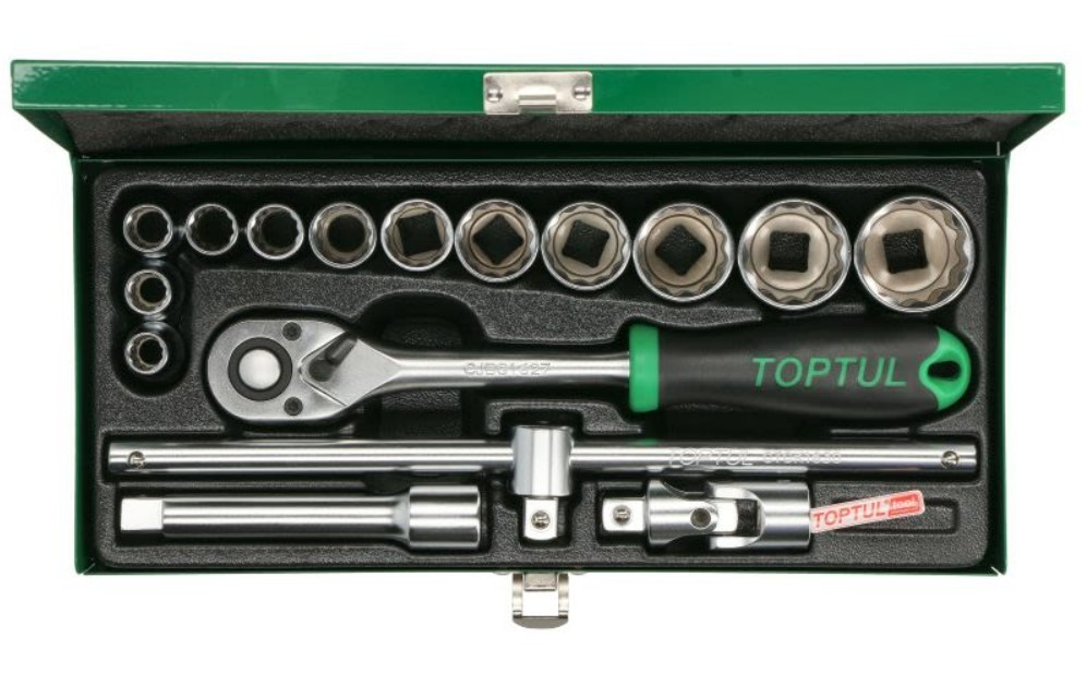 TOPTUL Steckschlüsseleinsatz-Set GCAD1608 Image