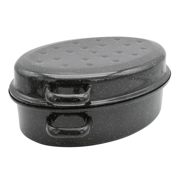 Gänsebräter oval 4,5 l Ø34 cm emailliert KARL KRÜGER Image