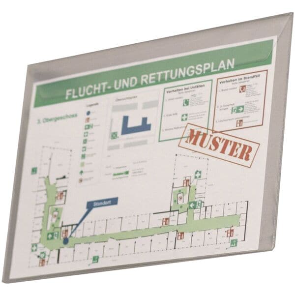 Foldersys Selbstklebetasche DIN A4 quer 10 Stück Image