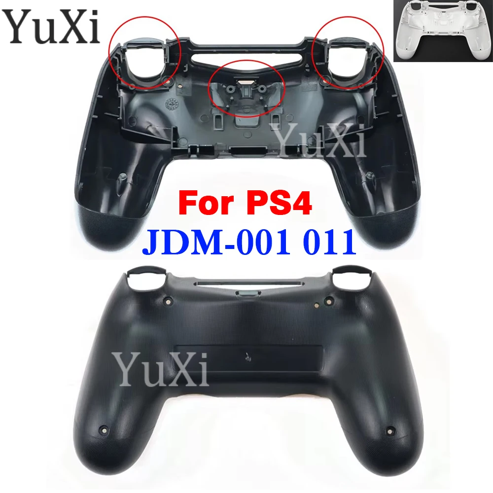 1Pc Bottom Housing Shell For PS4 Wireless Gamepad Controller Black White Back Shell Case For Playstation 4 JDM JDS 001 010 011