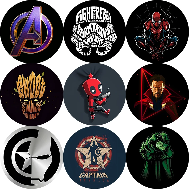 Support de téléphone portable pliable Poppping, prise Marvel Попсоasten, poignée Tok, accessoires pour téléphones portables pour iphone 11 12 13 Pro Max