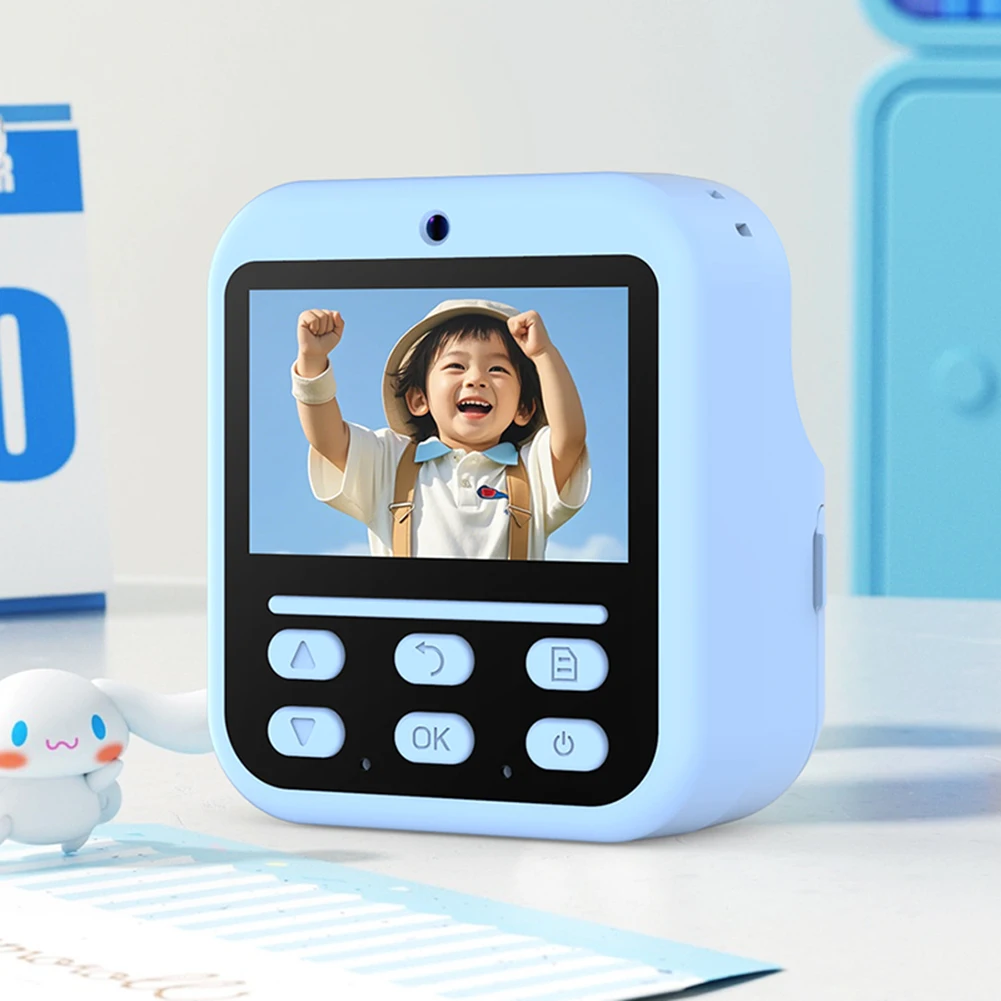 Appareil photo à impression instantanée appareil photo numérique HD 2.4 pouces appareil photo numérique vidéo appareil photo numérique Portable pour filles garçons cadeaux d