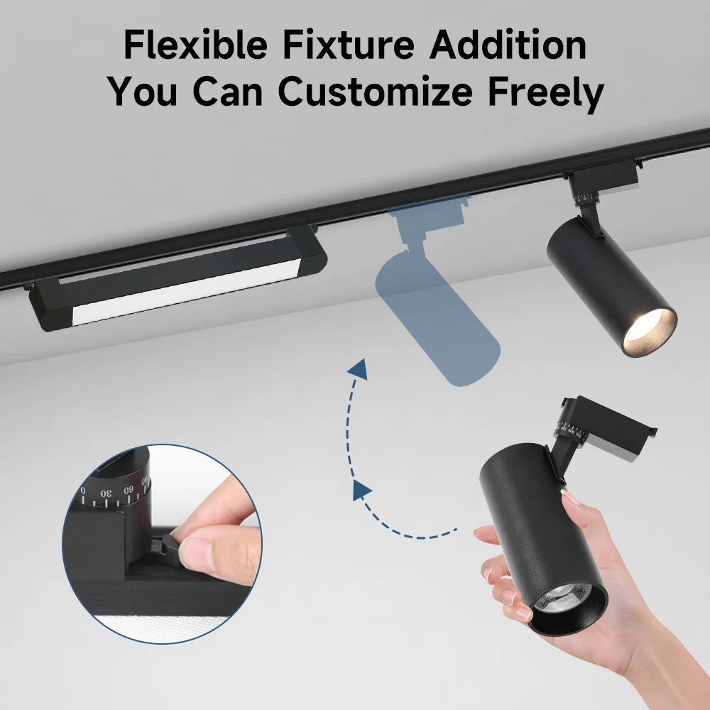 LED Strahler 220V Set Led Schienenlicht Deckenbeleuchtung Schienenlicht Deckenleuchte Leuchte für Bekleidungsgeschäft Home Decor Spotlicht