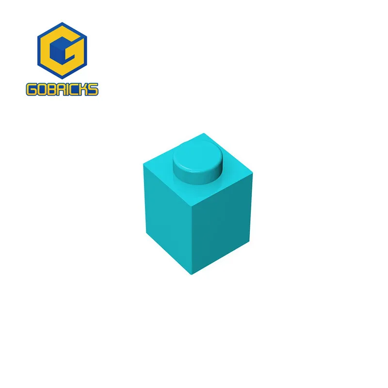 Gobricks 10Pcs MOC Teile Kompatibel Mit 3005 30071 Ziegel DIY Assmble kinder Spielzeug Bausteine Technische Puzzle Spielzeug geschenk Image